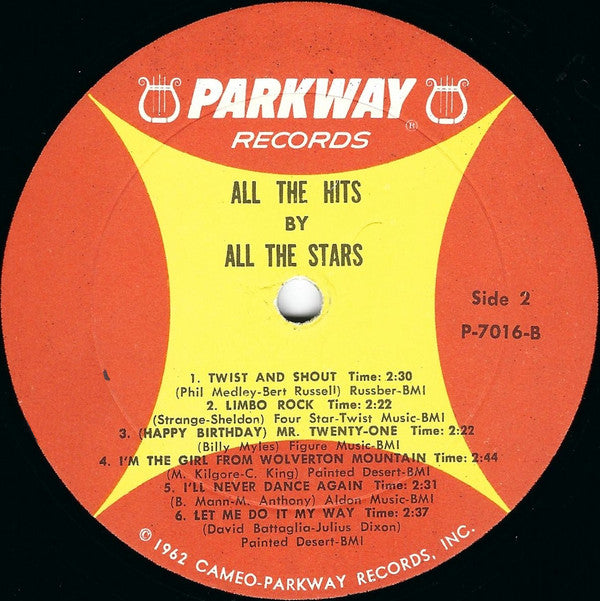 Various : All The Hits By All The Stars Volume 2 (LP, Comp, Mono)