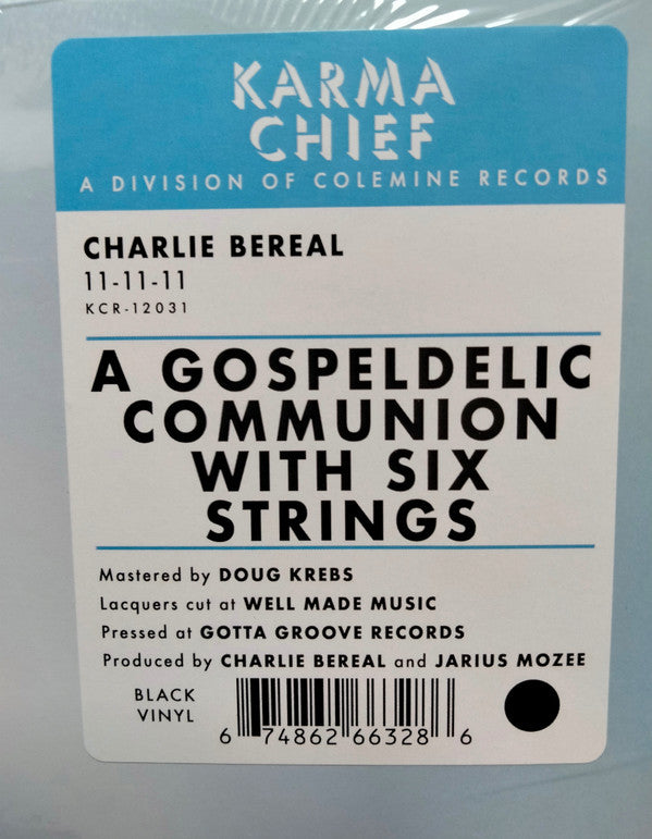 Charlie Bereal : 11-11-11 (LP, Album)