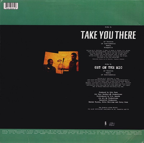 Pete Rock & C.L. Smooth : Take You There (12", Single)