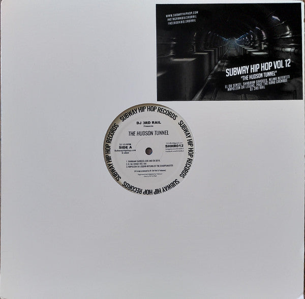 DJ 3rd Rail : The Hudson Tunnel (12", EP, Ltd, Bri)