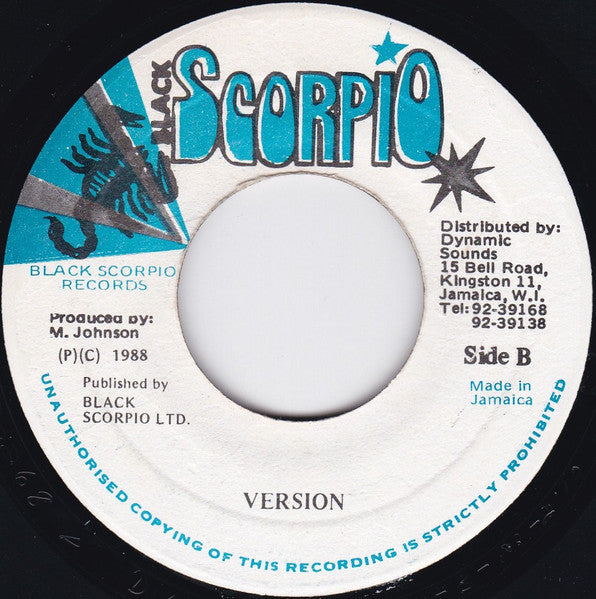 Screwdriver (2) : No $1:00 Man (7")