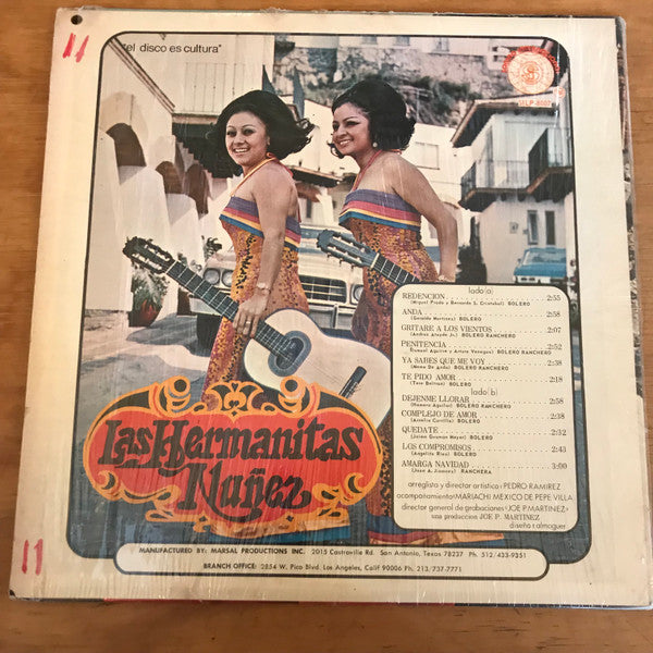 Hermanitas Núñez : Lo Nuevo De Las Hermanitas Núñez (LP, Album)