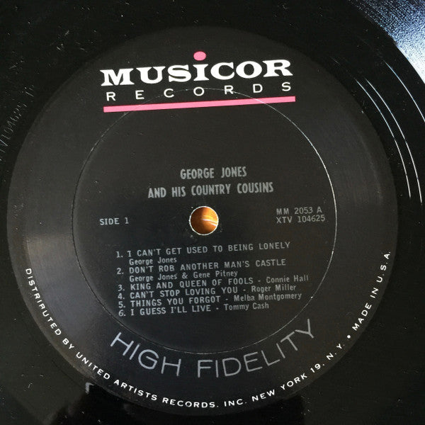 Various : Country Cousins (LP, Album, Comp, Mono)