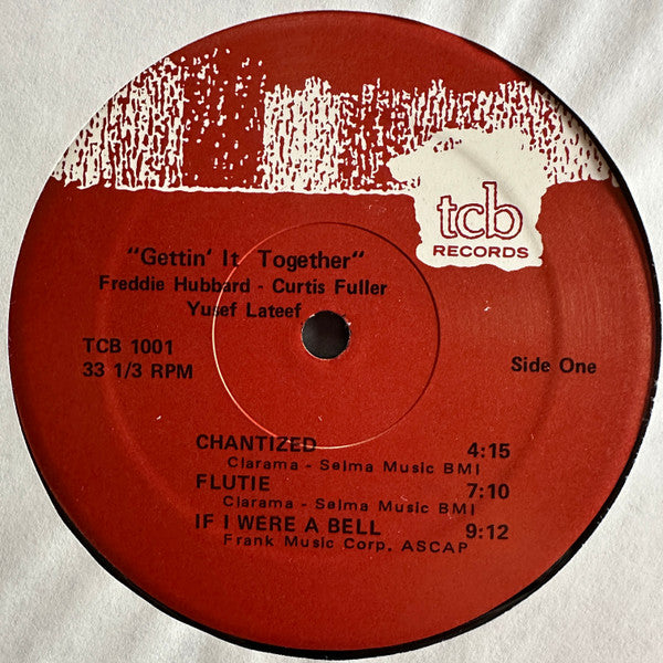 Freddie Hubbard, Curtis Fuller, Yusef Lateef : Gettin' It Together (LP, Album, RE)