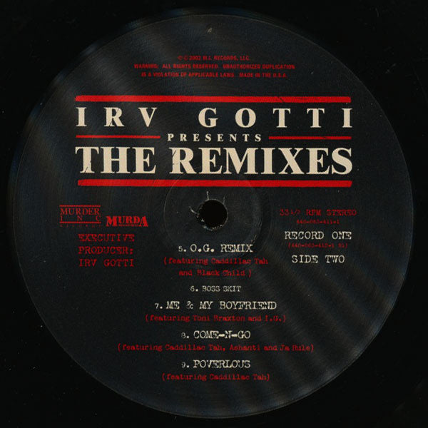 Irv Gotti : The Remixes (2xLP, Comp)