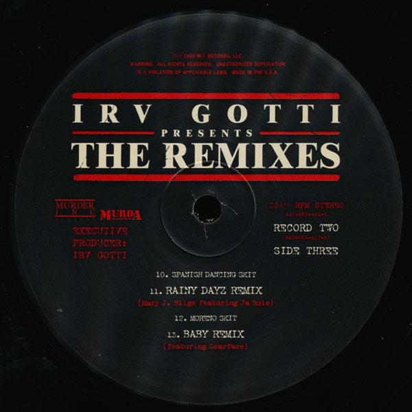 Irv Gotti : The Remixes (2xLP, Comp)