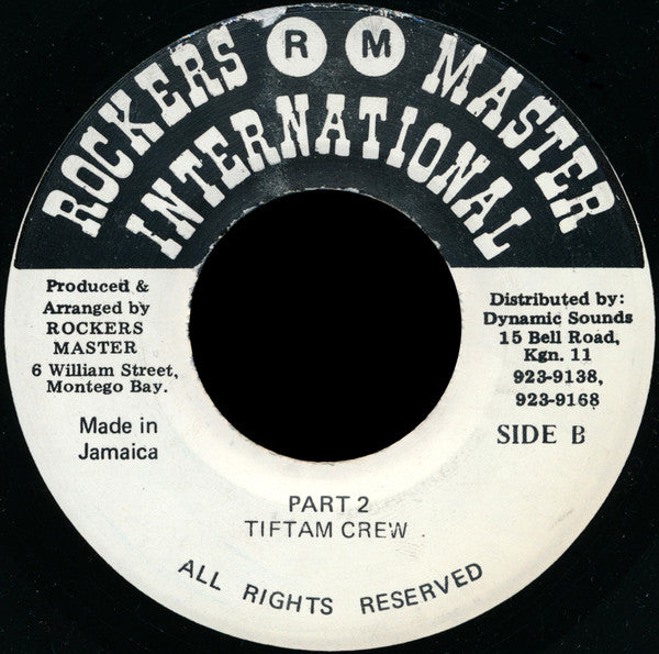 Freddy Ranks : Five Commandments Of DJ (7")