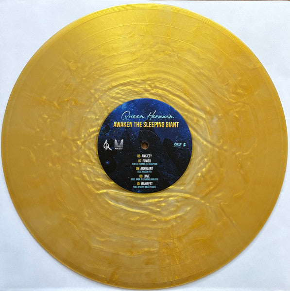 Queen Herawin : Awaken The Sleeping Giant (LP, Album, Ltd, Num, Gol)