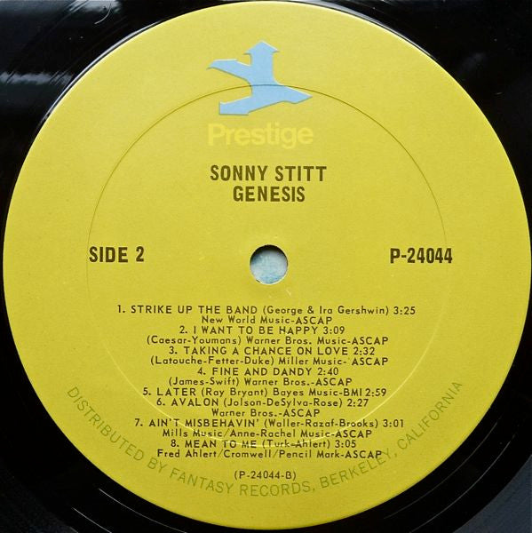 Sonny Stitt : Genesis (2xLP, Comp, Gat)