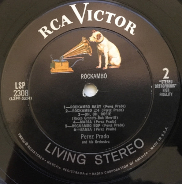 Perez Prado And His Orchestra : Perez Prado's Rockambo (LP, Album, Hol)