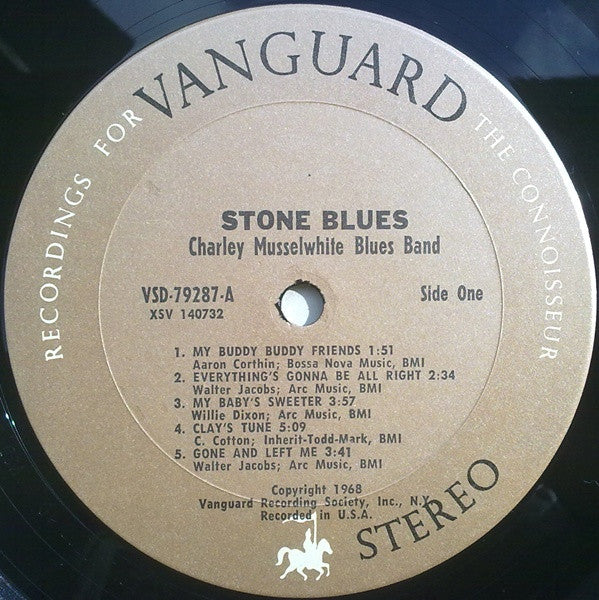 Charlie Musselwhite Blues Band : Stone Blues (LP, Album)