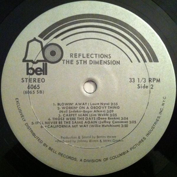 The Fifth Dimension : Reflections (LP, Comp)