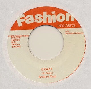 Andrew Paul : Crazy (7")