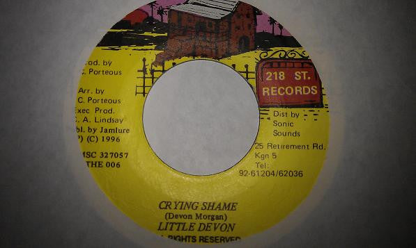 Little Devon : Crying Shame (7")