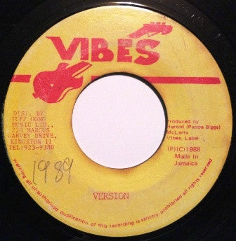 Joe Mannix : No Beg We (7")