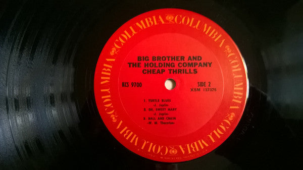 Big Brother & The Holding Company : Cheap Thrills (LP, Album, RP)