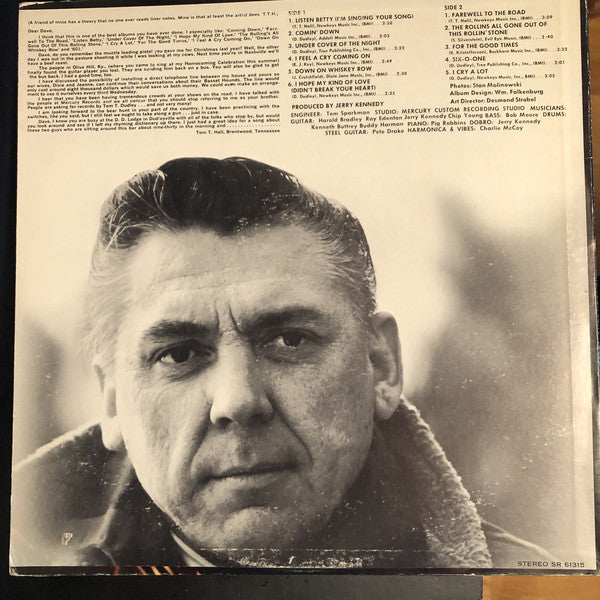 Dave Dudley : Dave Dudley Sings "Listen Betty, I'm Singing Your Song" (LP, Album)