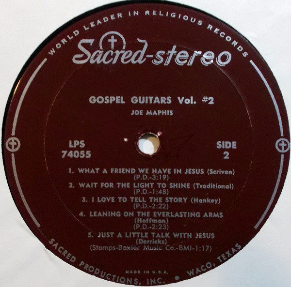 Joe Maphis : Gospel Guitars Vol. 2 (LP, Album)
