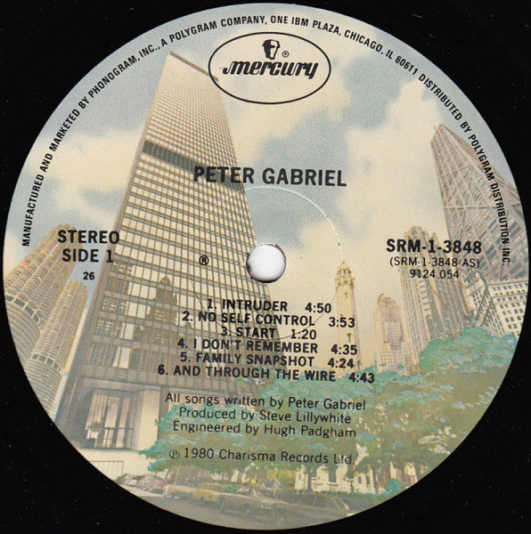 Peter Gabriel : Peter Gabriel (LP, Album, 26 )