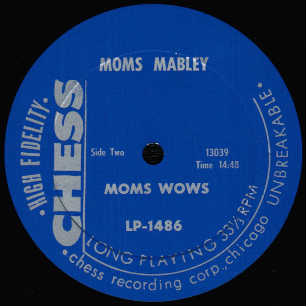 Moms Mabley : Moms Wows (LP, Mono)