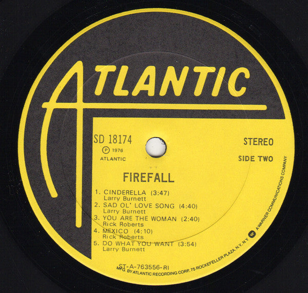 Firefall : Firefall (LP, Album, RI )