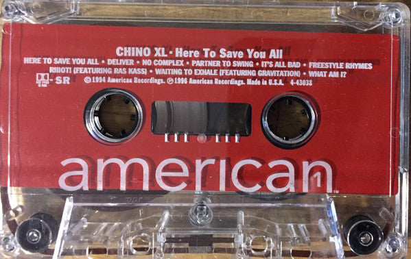 Chino XL : Here To Save You All (Cass, Album)