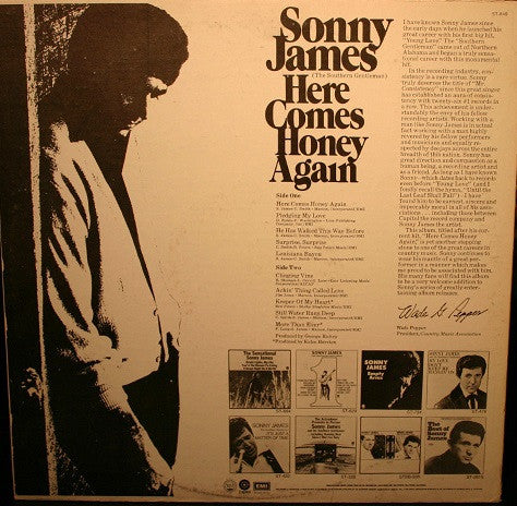 Sonny James : Here Comes Honey Again (LP, Album)