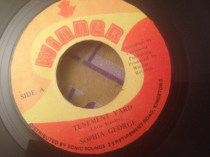 Sophia George : Tenement Yard / Can't Live Without You (7")