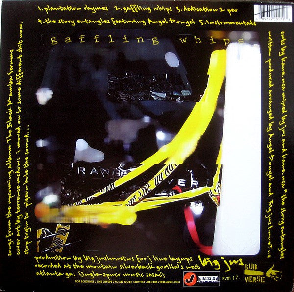Big Justoleum / Lune TNS : Plantation Rhymes (12")
