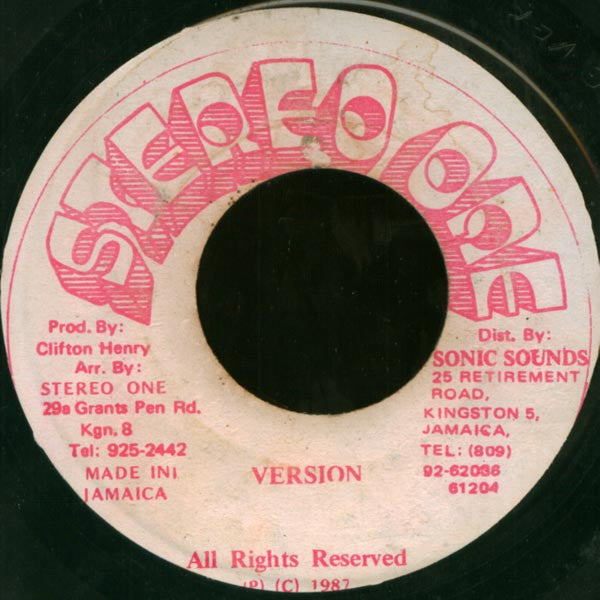 Lieutenant Stitchie : Four The Hard Way (7")