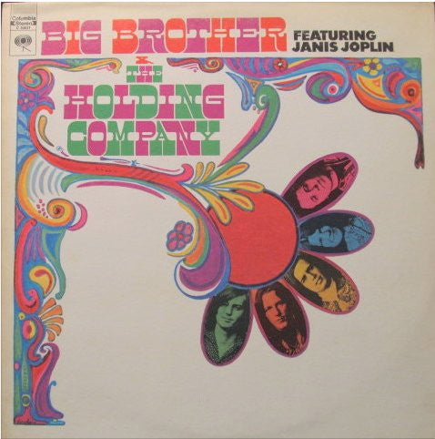 Big Brother & The Holding Company Featuring Janis Joplin : Big Brother & The Holding Company (LP, Album, RE, Ter)