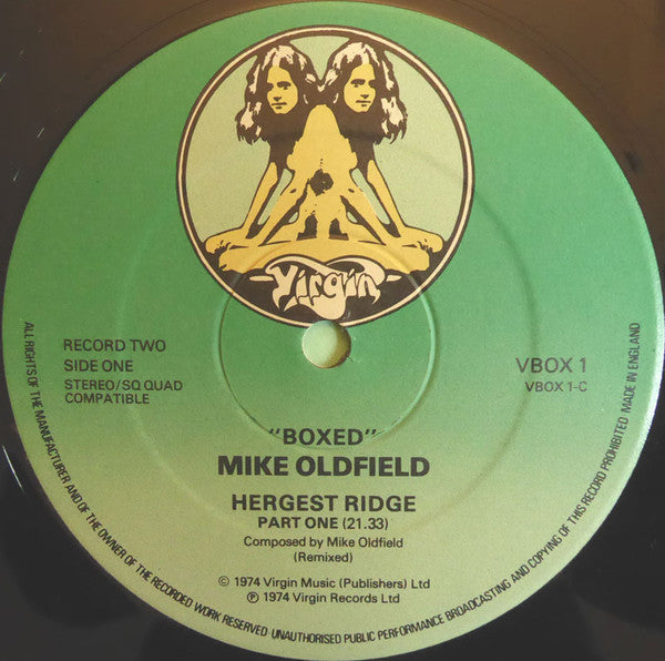 Mike Oldfield : Boxed (Box, Comp + LP, Album, Quad + LP, Album, Quad + LP)