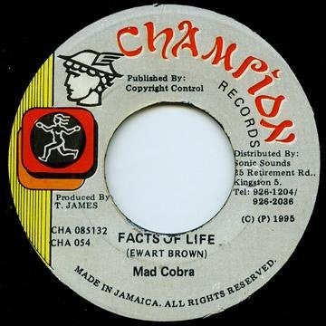Mad Cobra : Facts Of Life (7")