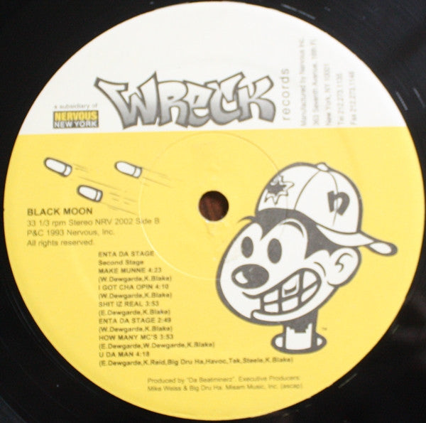 Black Moon : Enta Da Stage (LP, Album, RE)
