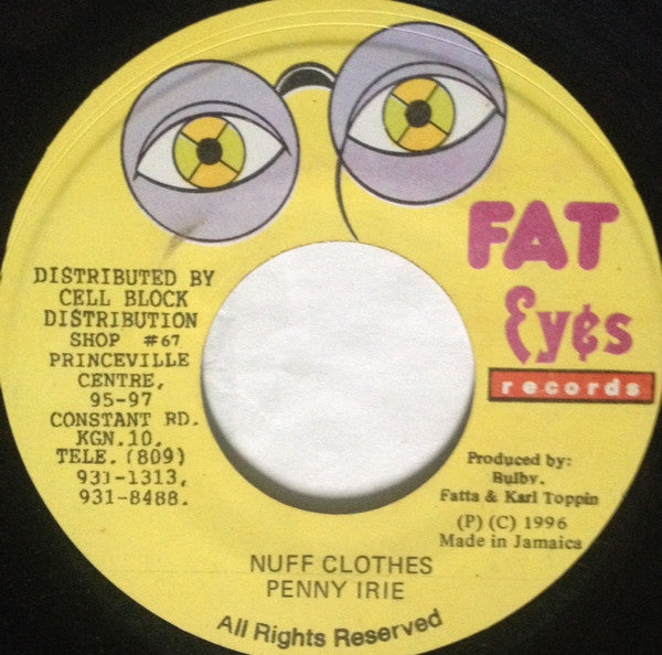 Penny Irie : Nuff Clothes (7")