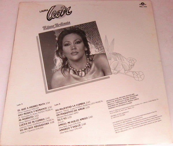 Laura León : Ritmo Ardiente (LP, Album)