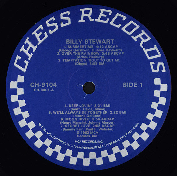Billy Stewart : The Greatest Sides (LP, Comp, RE)