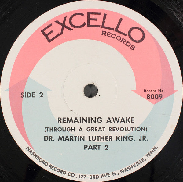 Dr. Martin Luther King, Jr. : Remaining Awake Through A Great Revolution (LP)