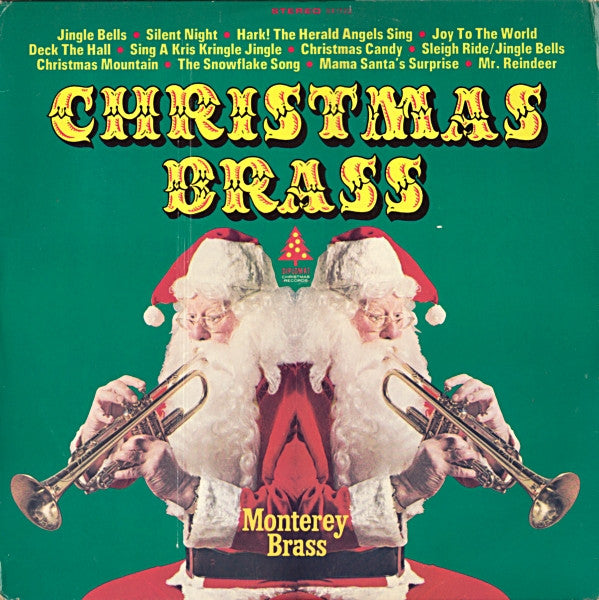 The Monterey Brass : Christmas Brass (LP, Album)