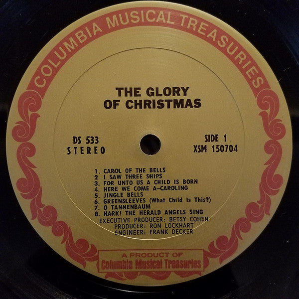The Columbia Musical Treasuries Orchestra And Chorus : The Glory Of Christmas (3xLP, Album + Box)