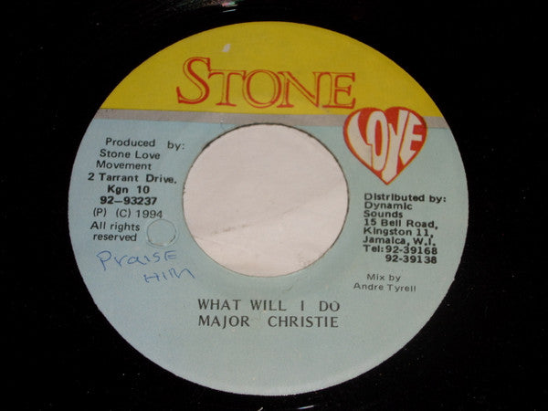 Major Christie : What Will I Do (7")