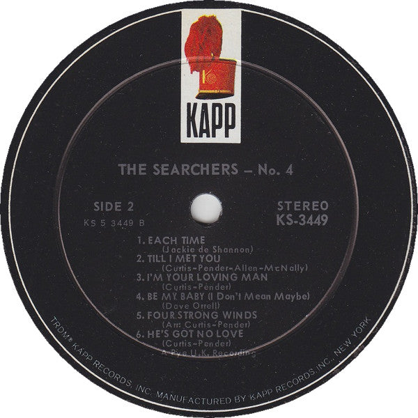 The Searchers : No. 4 (LP, Album)