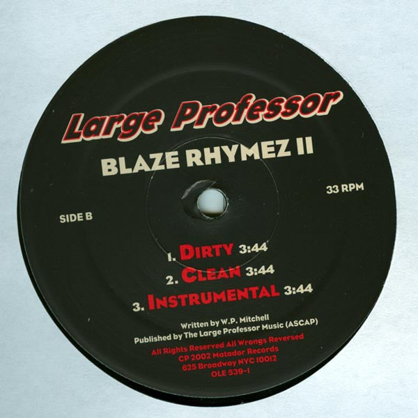 Large Professor : Radioactive (12")