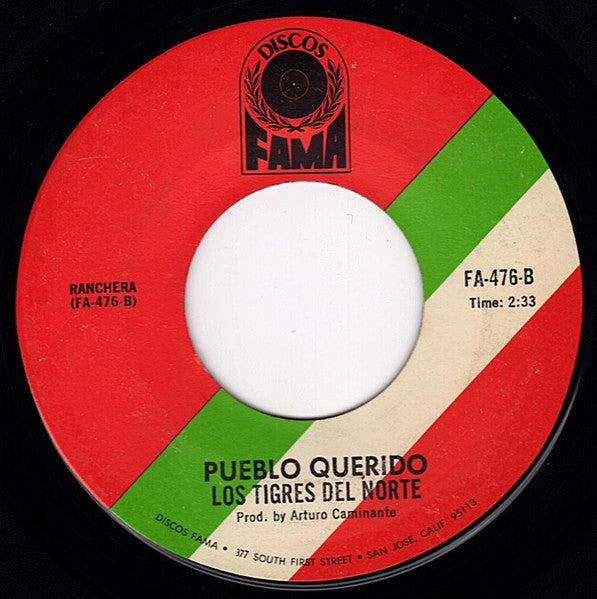 Los Tigres Del Norte : La Muerte Del Soplon (7")