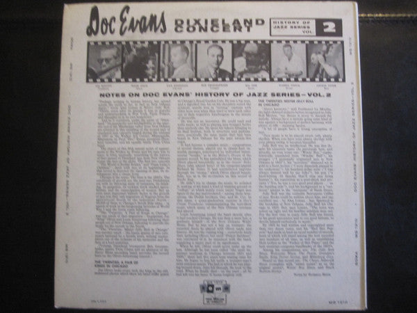 Doc Evans : Doc Evans Dixieland Concert (Vol. 2) (LP)