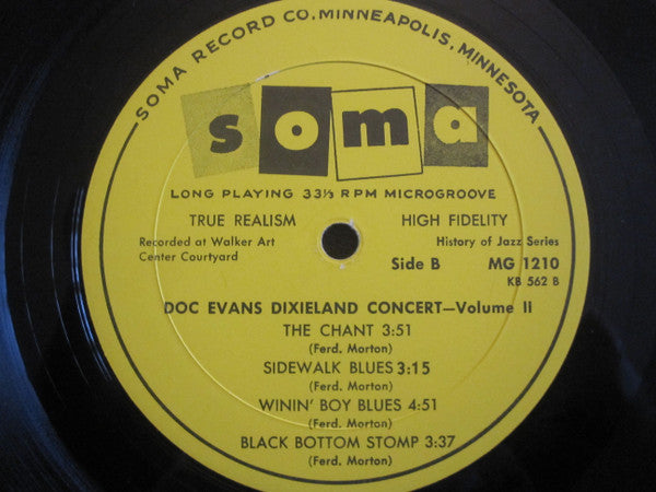 Doc Evans : Doc Evans Dixieland Concert (Vol. 2) (LP)