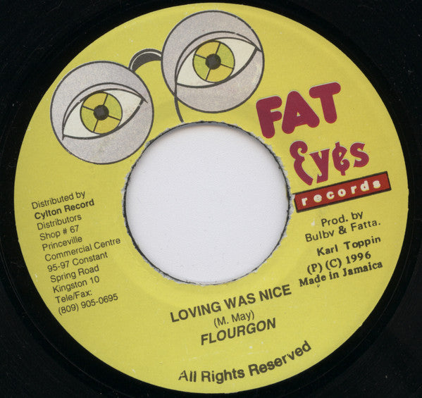 Flourgon : Loving Was Nice (7", Single)