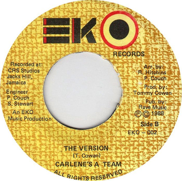 Carlene Davis : Burning Up (7", Single)