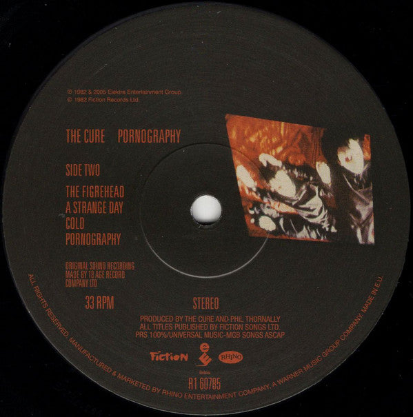 The Cure : Pornography (LP, Album, RE, RM, 180)