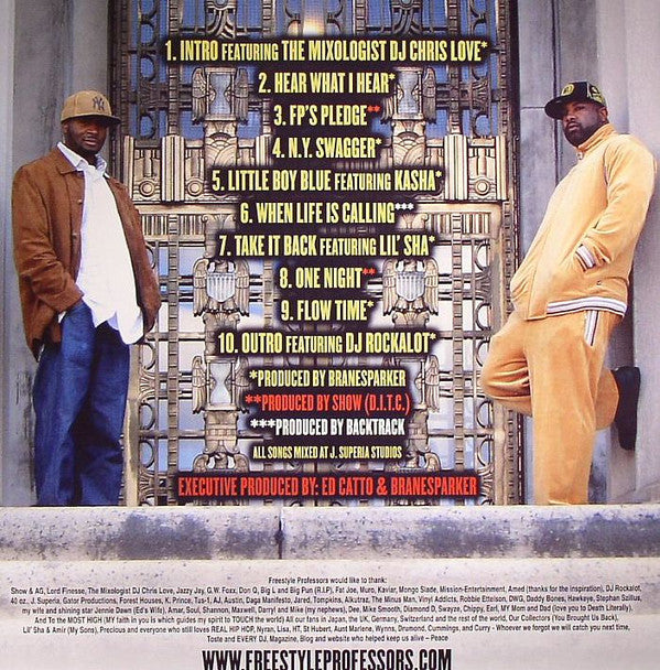 Freestyle Professors : Vintage The EP (12", EP)